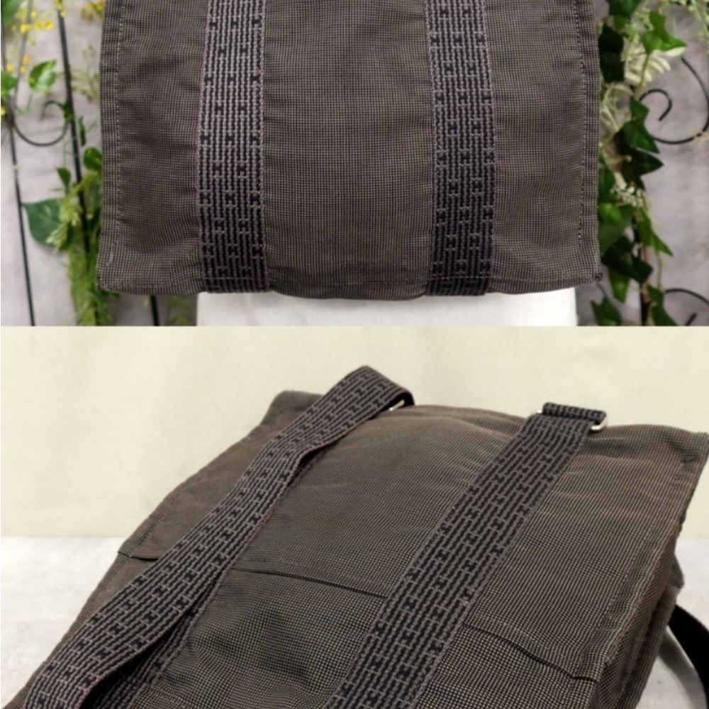 Hermes Herline Tote in Dark Gray - Picture 6 of 11